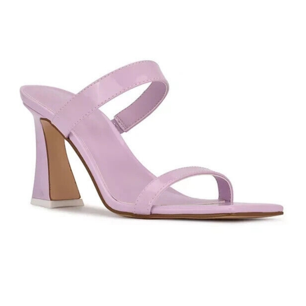 Lilac Nine West Sandle.  Size 7.